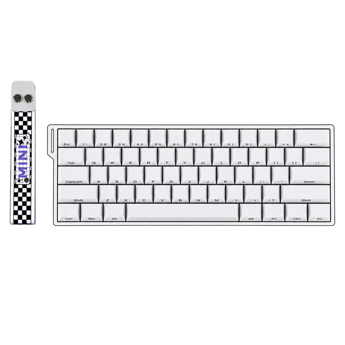 AULA MINI60 HE Pro - White Side Printed