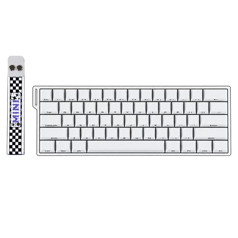 AULA MINI60 HE Pro - White Side Printed