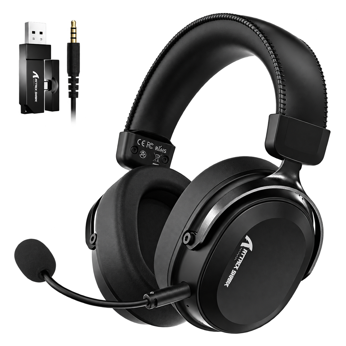 ATTACK SHARK L30 PRO Wireless Gaming Headset - Black