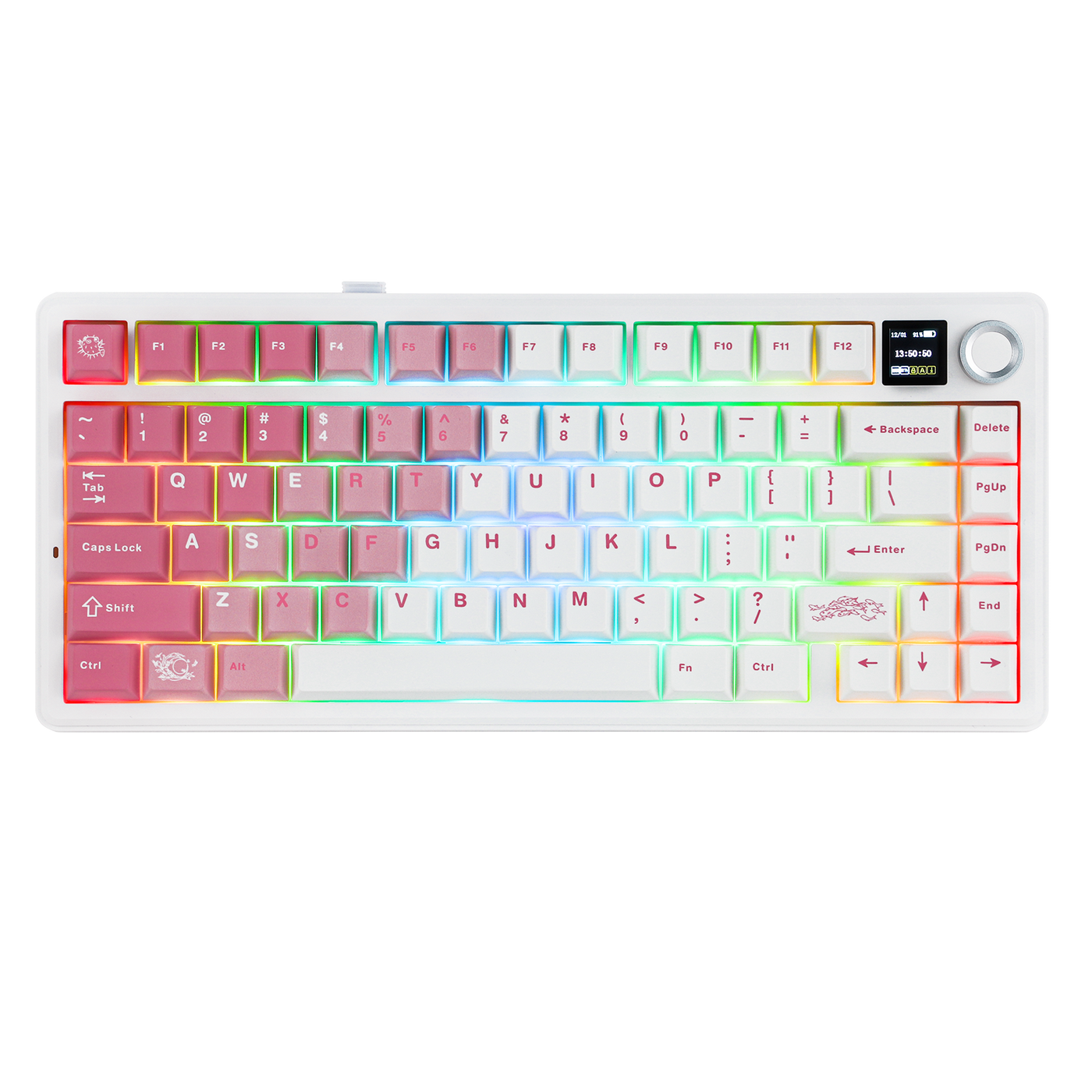 EPOMAKER X AULA F75 MAX Pink