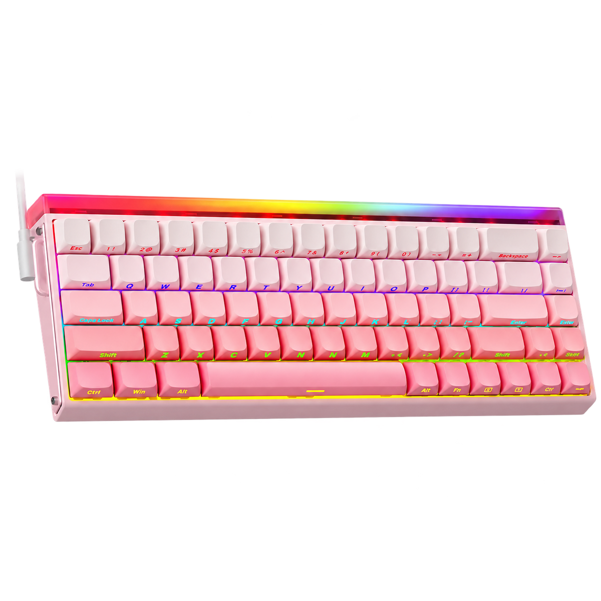 AULA HERO68 HE - Pink Side-Printed