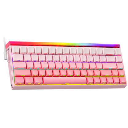 AULA HERO68 HE - Pink Side-Printed