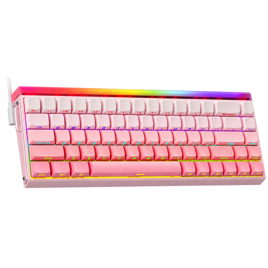 AULA HERO68 HE - Pink Side-Printed