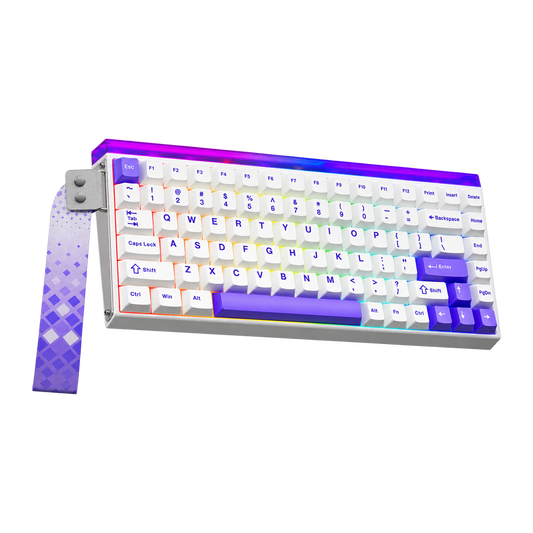 AULA HERO84 HE - White Purple