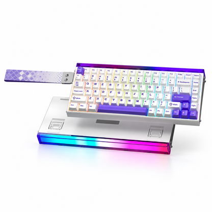 AULA HERO84 HE - White Purple