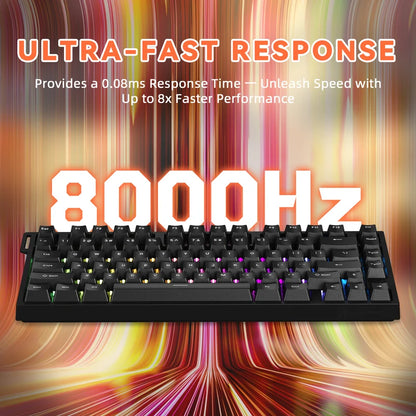 ATTACK SHARK R82 HE Magnetic Keyboard - Black