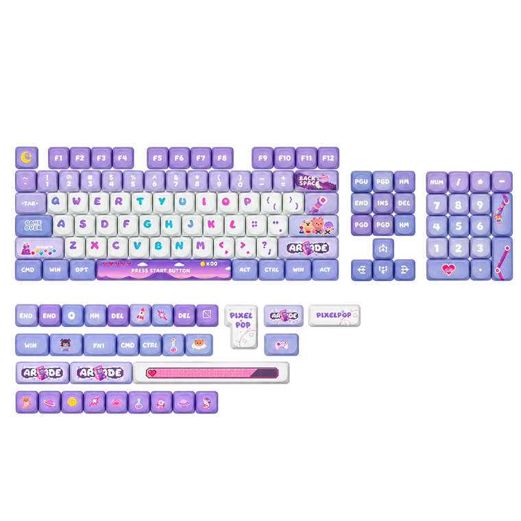 KiiBOOM X Planet Mars Keycap (MOA Profile)