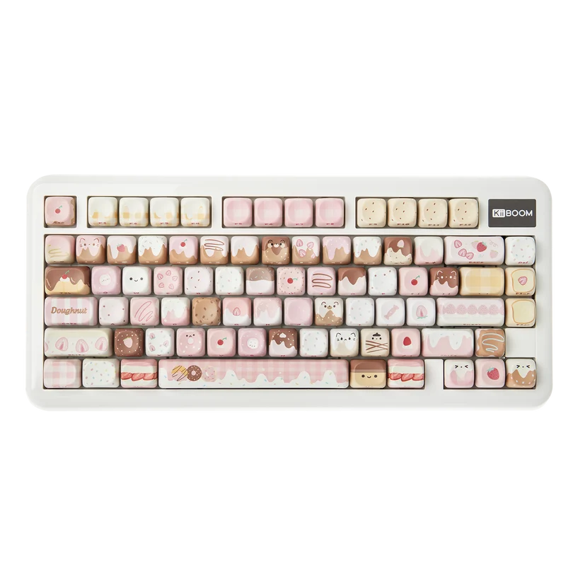KiiBOOM Dough Fluff Keycap Set (MOA Profile)