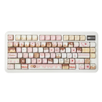 KiiBOOM Dough Fluff Keycap Set (MOA Profile)