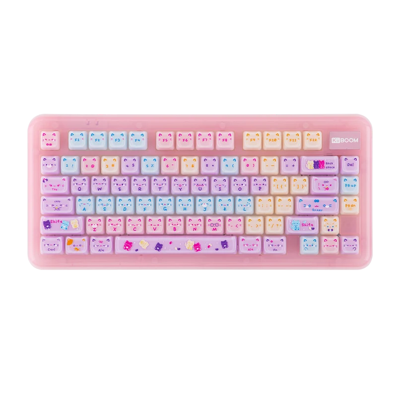 KiiBOOM Meow Pudding V2 Keycap Set (MAO Profile)