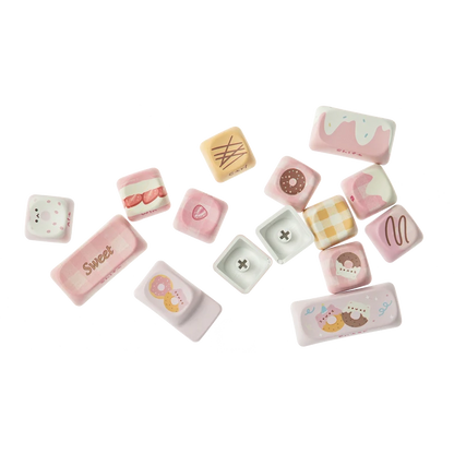 KiiBOOM Dough Fluff Keycap Set (MOA Profile)
