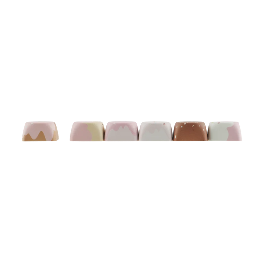 KiiBOOM Dough Fluff Keycap Set (MOA Profile)