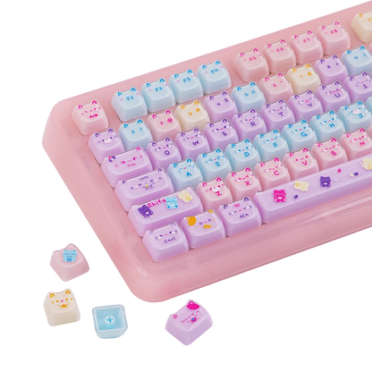 KiiBOOM Meow Pudding V2 Keycap Set (MAO Profile)