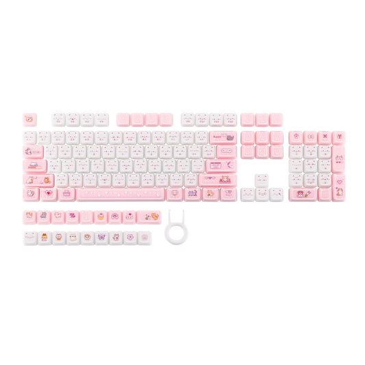 KiiBOOM Mewsic Jelly 122 Keys Keycap Set