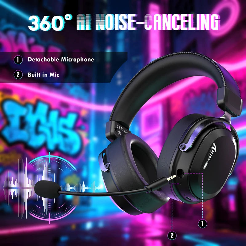 ATTACK SHARK L30 PRO Wireless Gaming Headset - Black