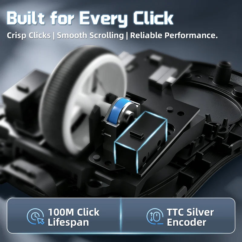 ATTACK SHARK X11 PRO V2 Wireless Gaming Mouse image 5