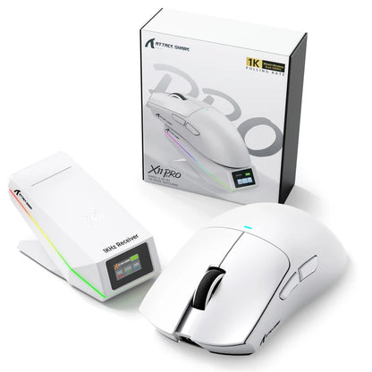 ATTACK SHARK X11 PRO V2 Wireless Gaming Mouse White image 2
