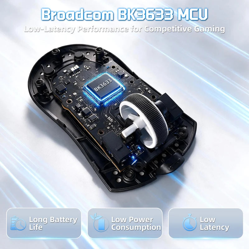ATTACK SHARK X11 PRO V2 Wireless Gaming Mouse White image 4