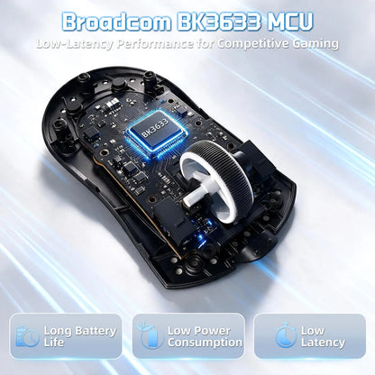 ATTACK SHARK X11 PRO V2 Wireless Gaming Mouse White image 4