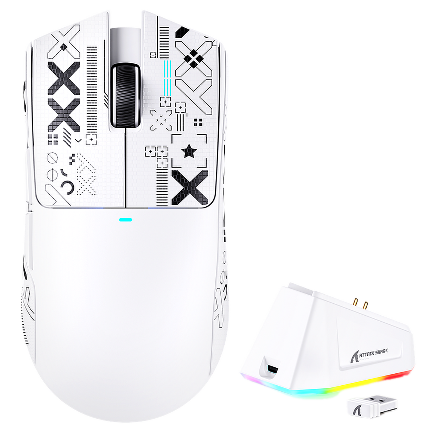 ATTACK SHARK X11 Wireless Gaming (White)